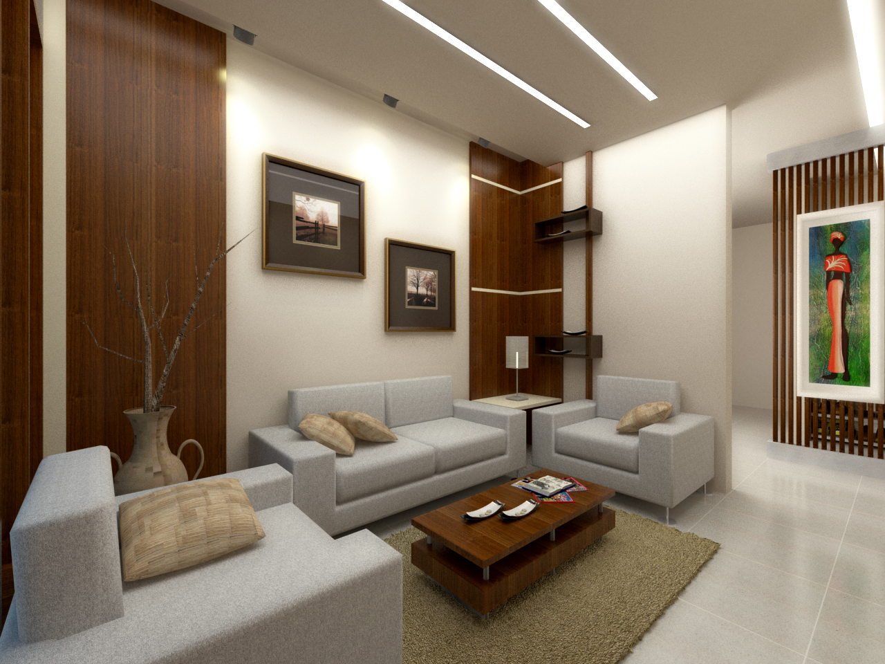 Interior Rumah Sederhana dengan Warna Putih | BangunRumah.com